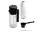 De'Longhi LatteCrema koffiezetapparaat accessoire set: melkreservoir, waterfilter, maatlepel en teststrip.