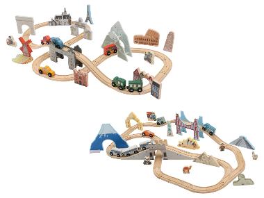 LUPILU® Houten treinset