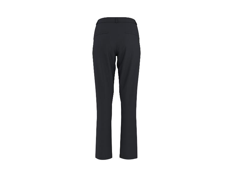 Zwarte herenpantalon, achteraanzicht