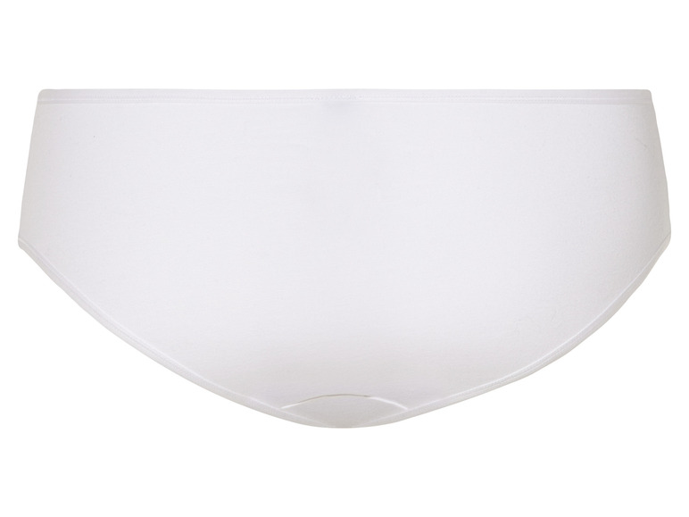 Witte katoenen onderbroek.