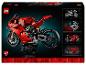 LEGO Technic Ducati Panigale V4 R doos met modeldetails en specificaties.