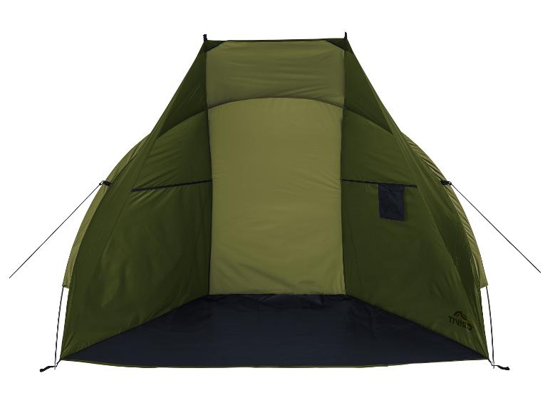 Trimm kampeertente, olijfgroen, voor buiten.