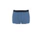 Blauwe herenboxershort met zwarte elastische tailleband
