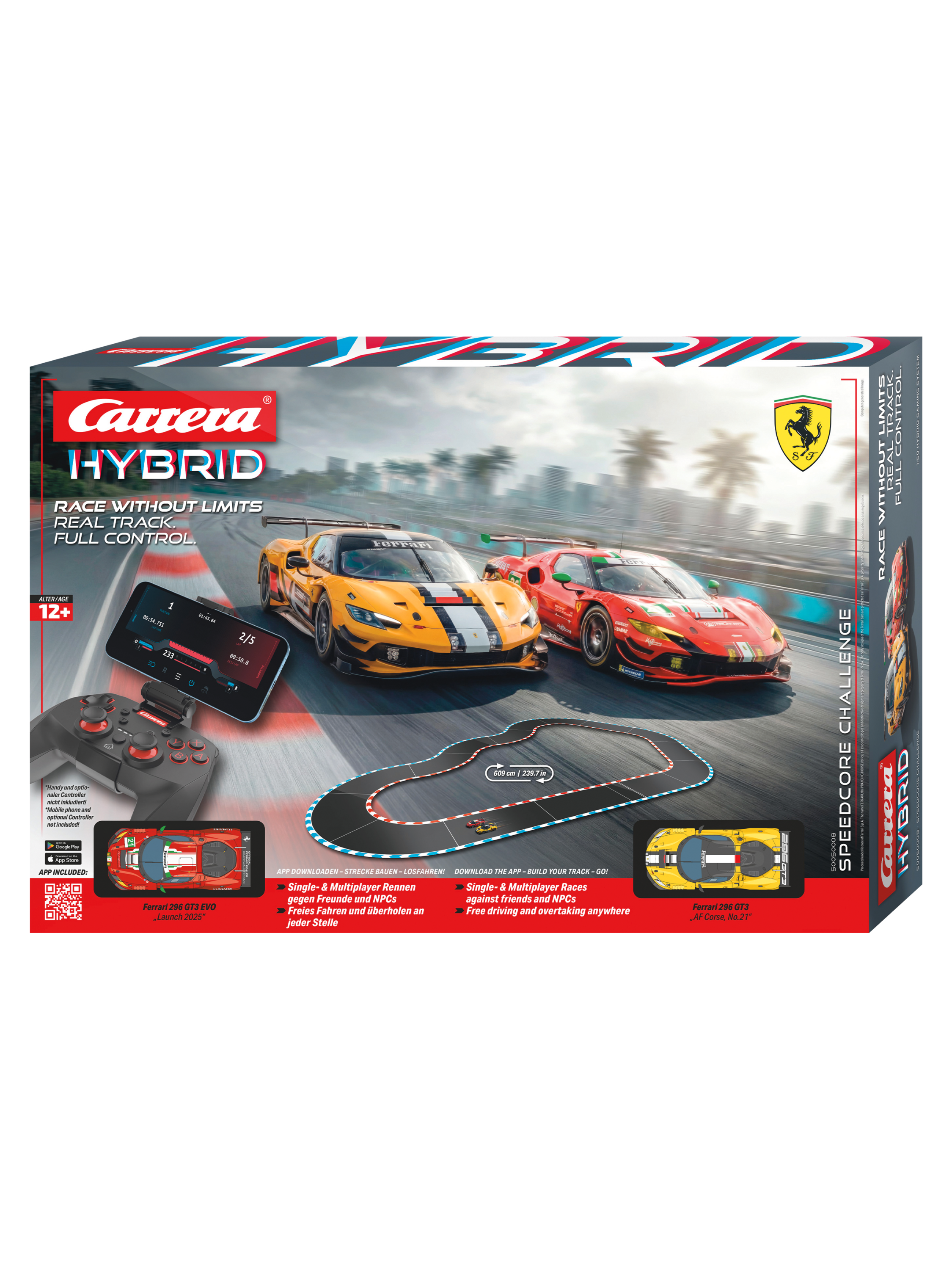 CARRERA Hybrid Speedcore Challenge Racebaanset