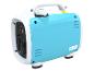Lichtblauwe draagbare benzinegenerator ISG 800-1.