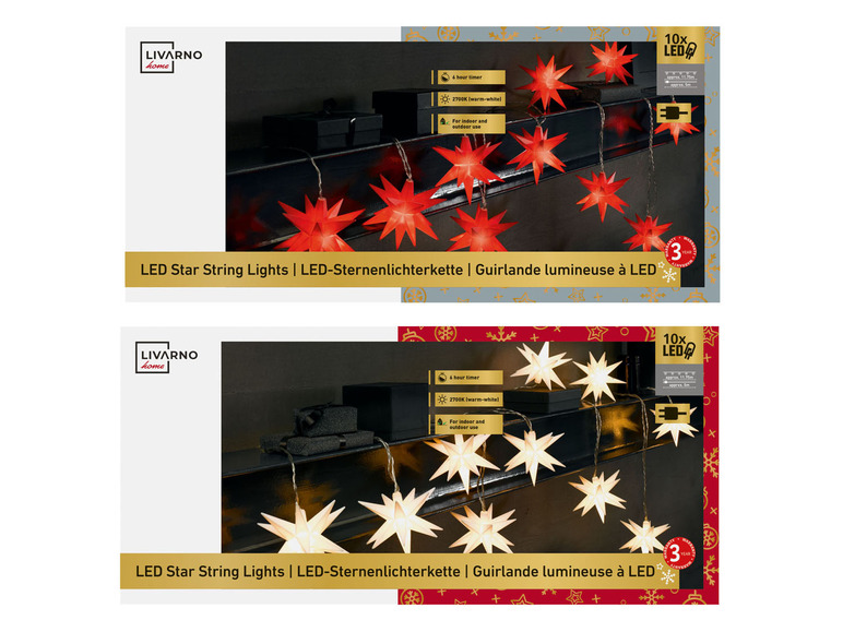 Ga naar volledige schermweergave: LIVARNO home LED-lichtdecoratie - afbeelding 1