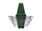 Set steeksleutels in groene houder, van 6 tot 22 mm