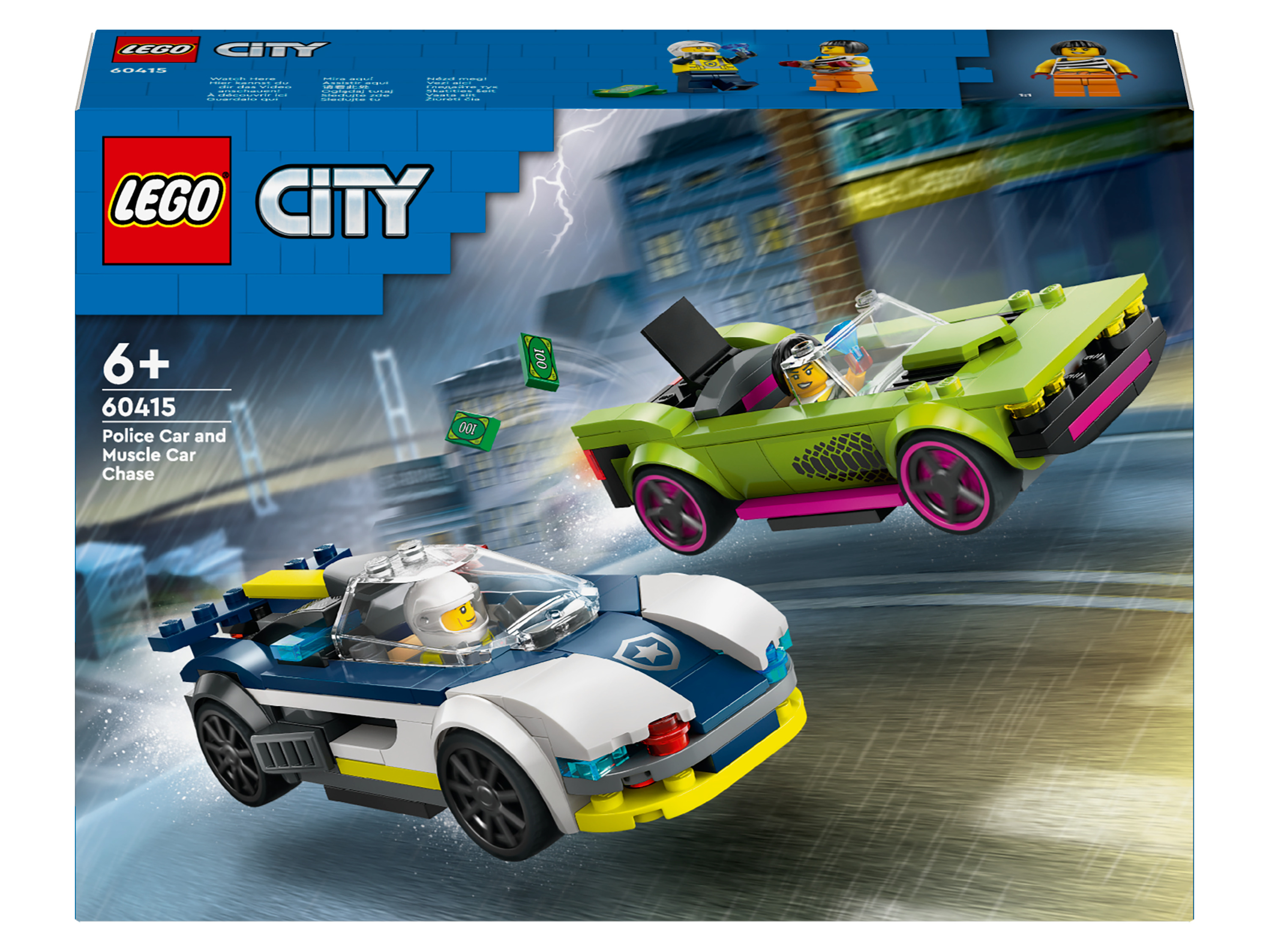 LEGO City - Police Car and Muscle Car Chase 60415