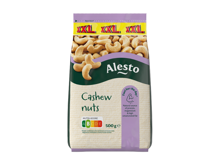 Alesto Selection Cashewnoten XXL, verpakking van 500 g