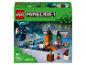 LEGO Minecraft The Warden Encounter set met 238 onderdelen, met figuren en een speelscène.