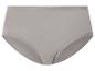 Grijze dames slip met hoge taille, effen