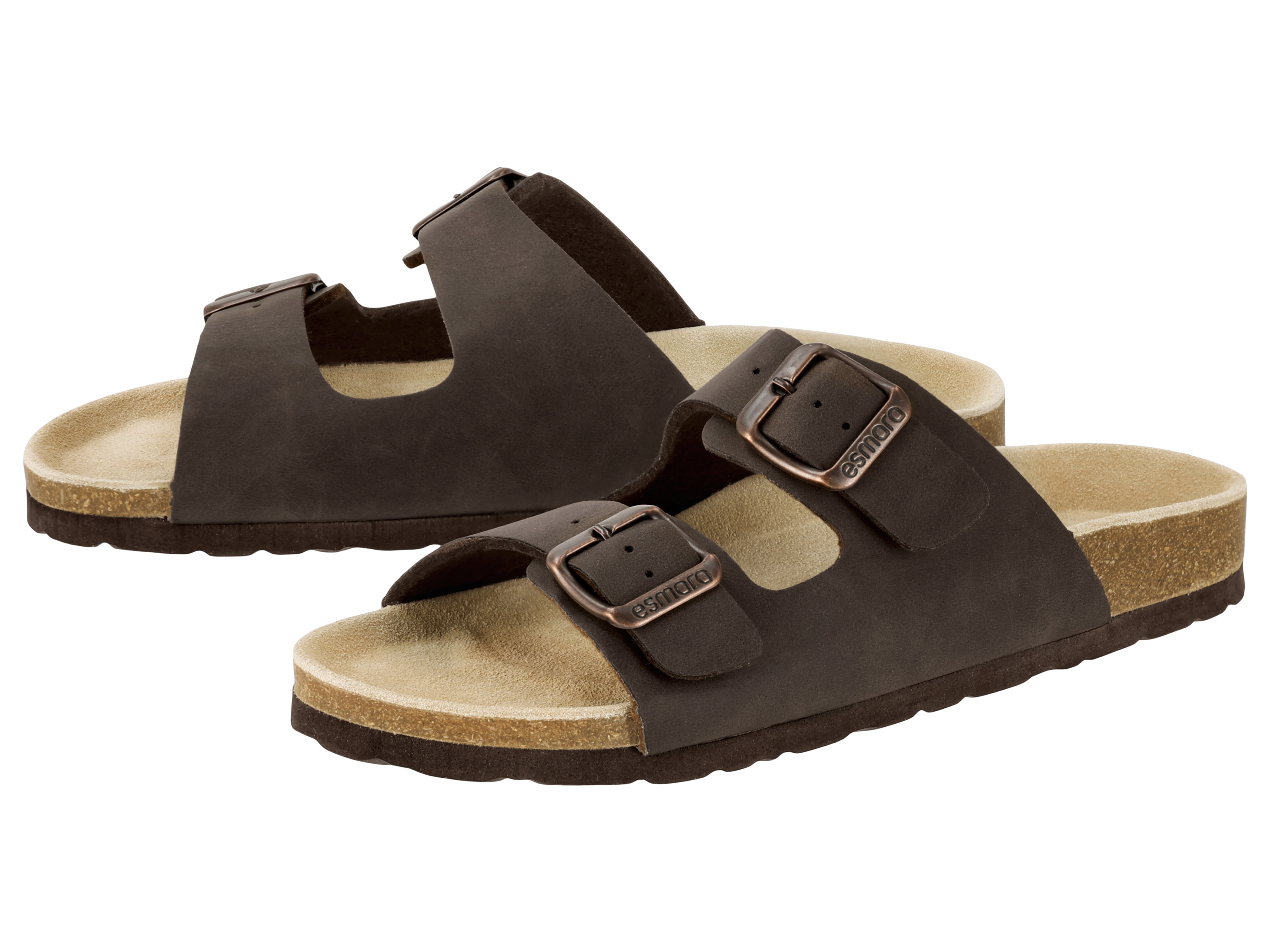 ESMARA Dames slippers (Bruin, 40)