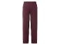 Bordeauxrode joggingbroek met elastische tailleband
