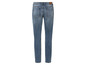 Blauwe skinny jeans voor dames.