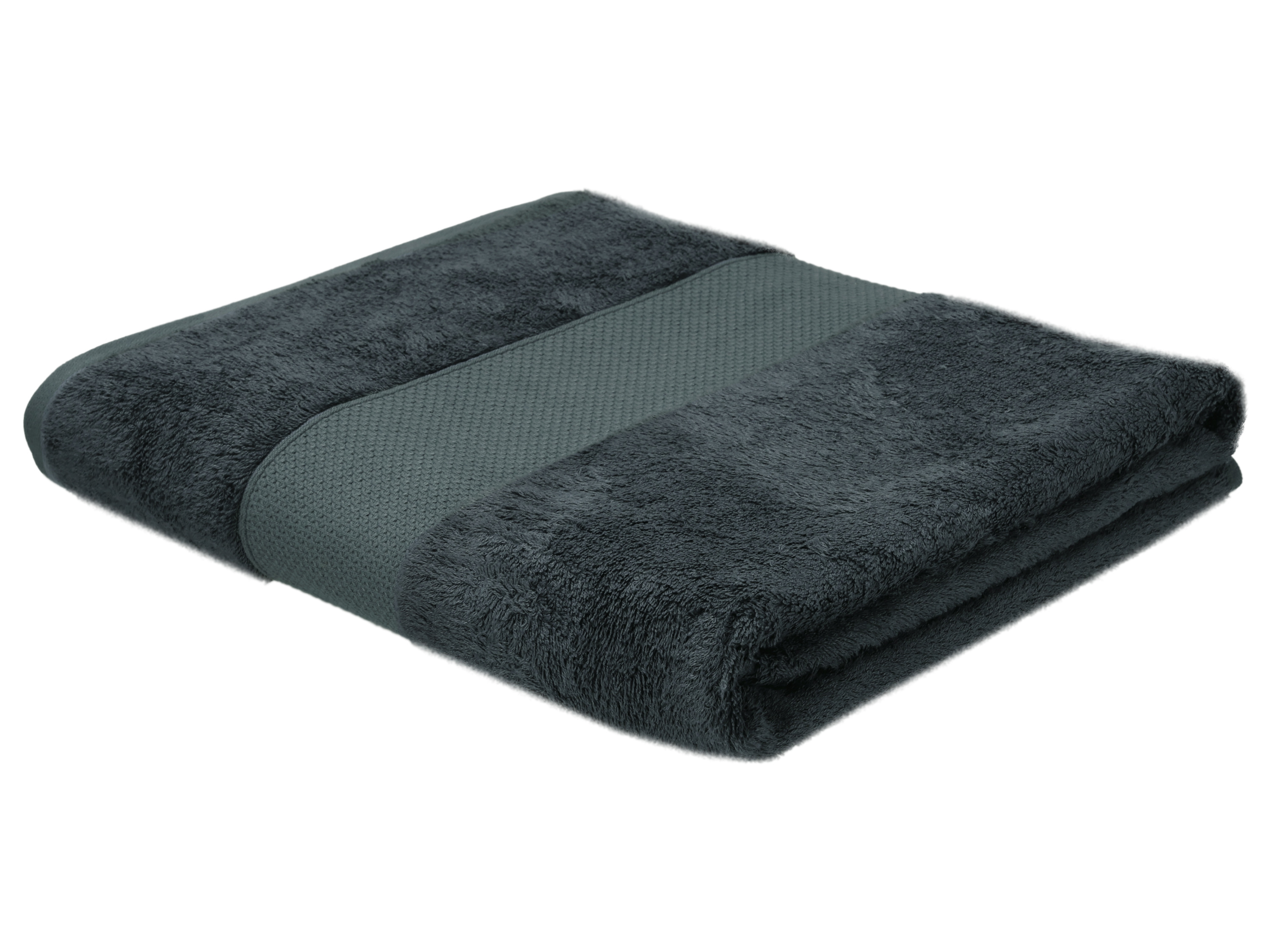 LIVARNO Bamboe handdoek 100 x 150 cm (donkerblauw)