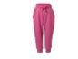 Fuchsia roze joggingbroek voor meisjes met elastische tailleband en trekkoord