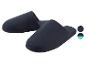 Stoffen slippers, donkerblauw en andere kleuren beschikbaar.