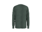 Achterkant van een donkergroen herenshirt met lange mouwen