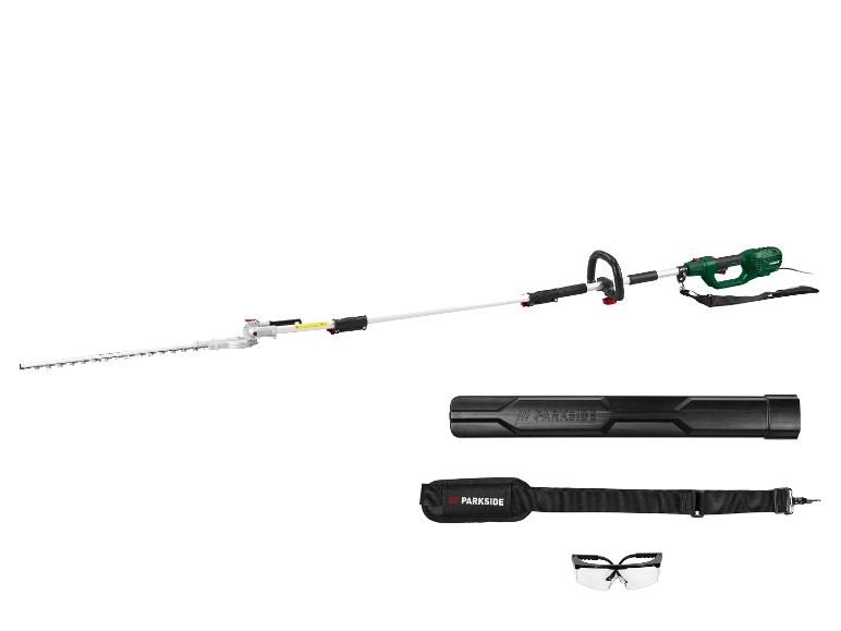 Parkside elektrische telescopische heggenschaar met accessoires