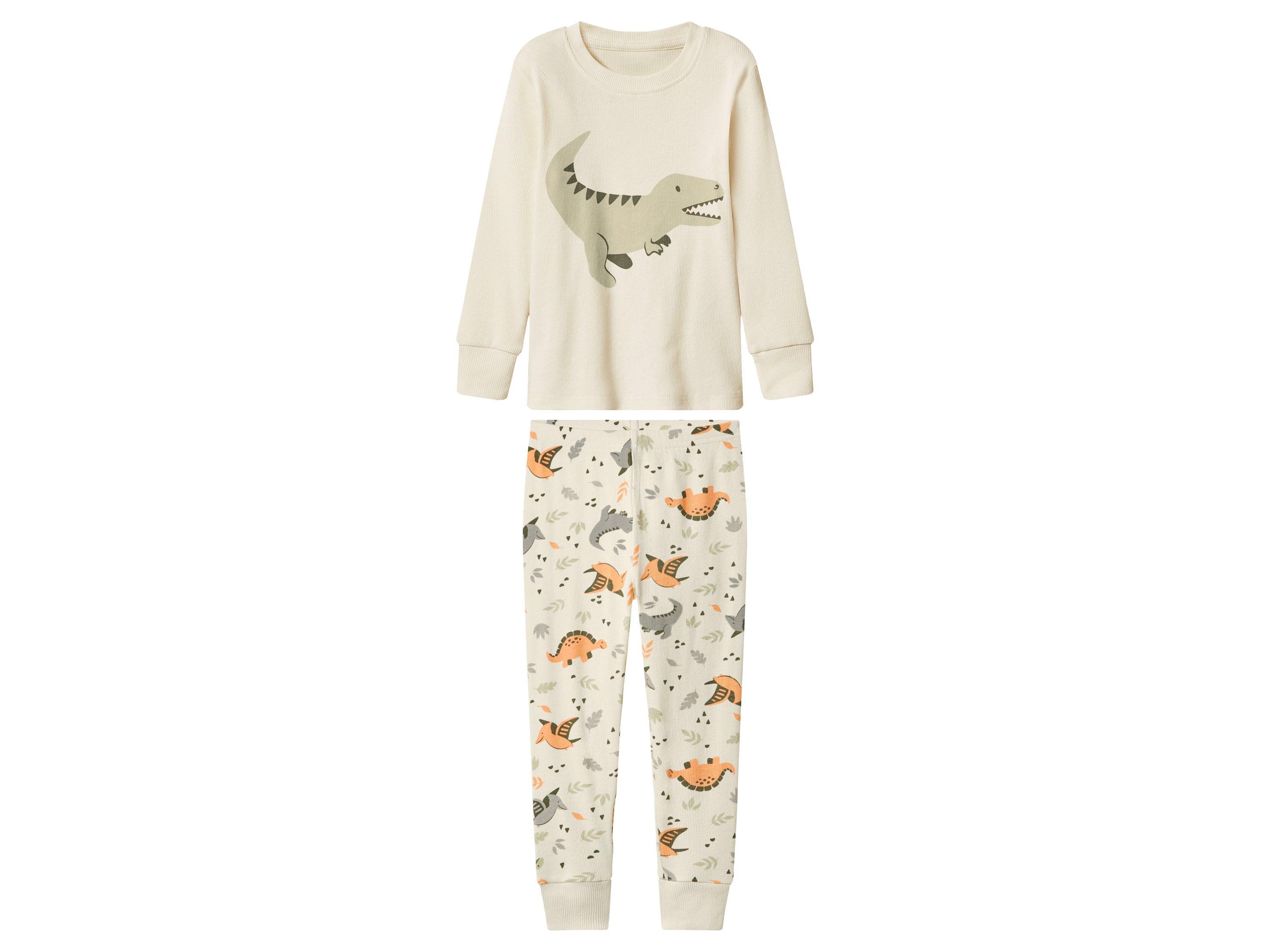 lupilu Geribde kinder pyjama (Beige, 110/116)