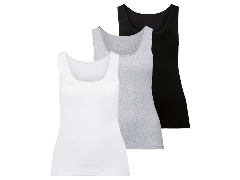 Ga naar volledige schermweergave: esmara® 3 dames hemden plus size - afbeelding 2