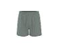 Casual herenshorts in een gedempte groene kleur, met een elastische tailleband.