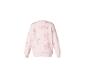 Roze kindersweater met ballerina-opdruk