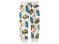 Kinder joggingbroek in gebroken wit met Hot Wheels print