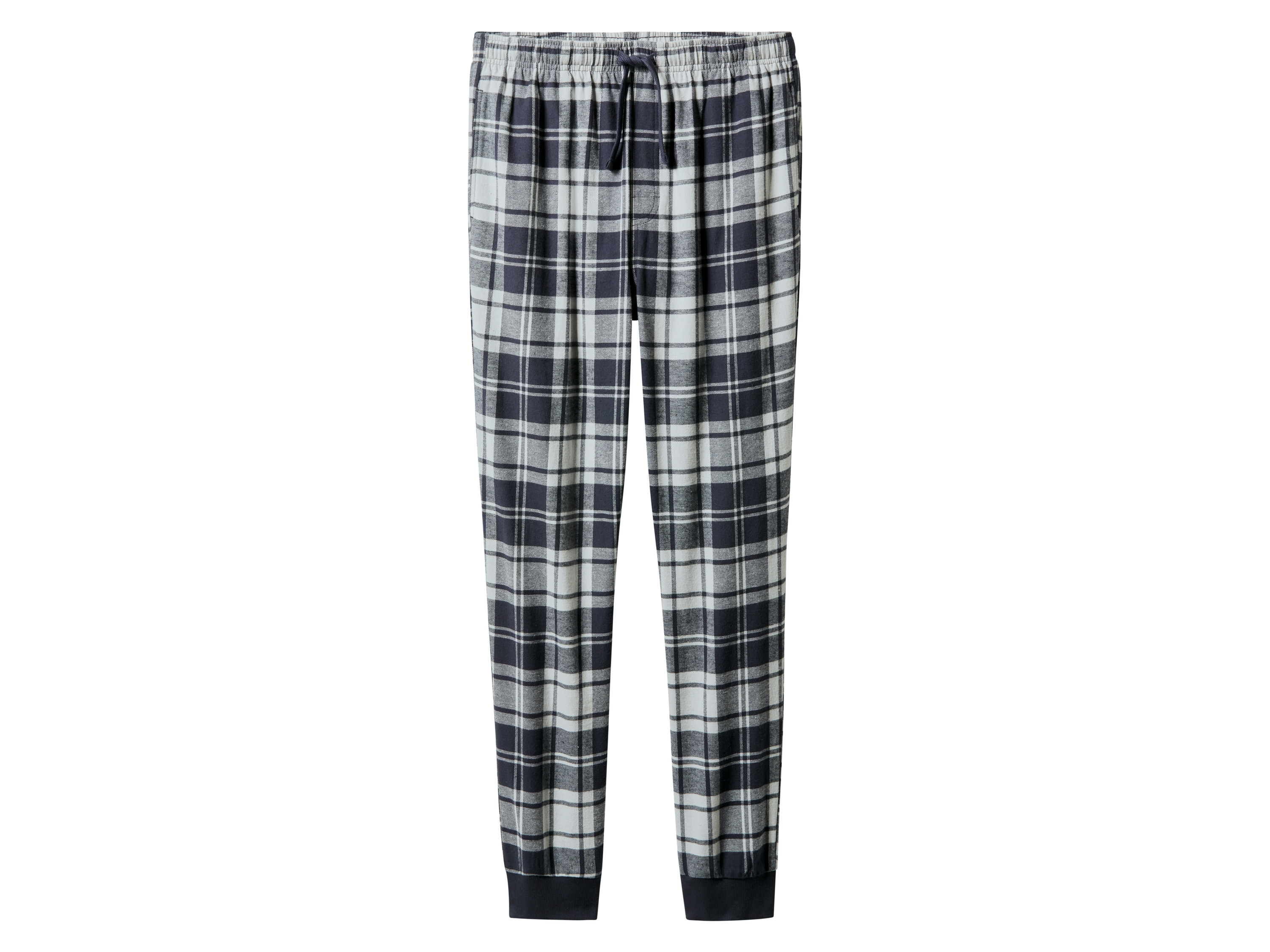 esmara Men Flanellen heren pyjamabroek (Grijs, M)