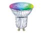 Slimme LED-lamp met GU10-fitting en regenboogkleurig lichteffect