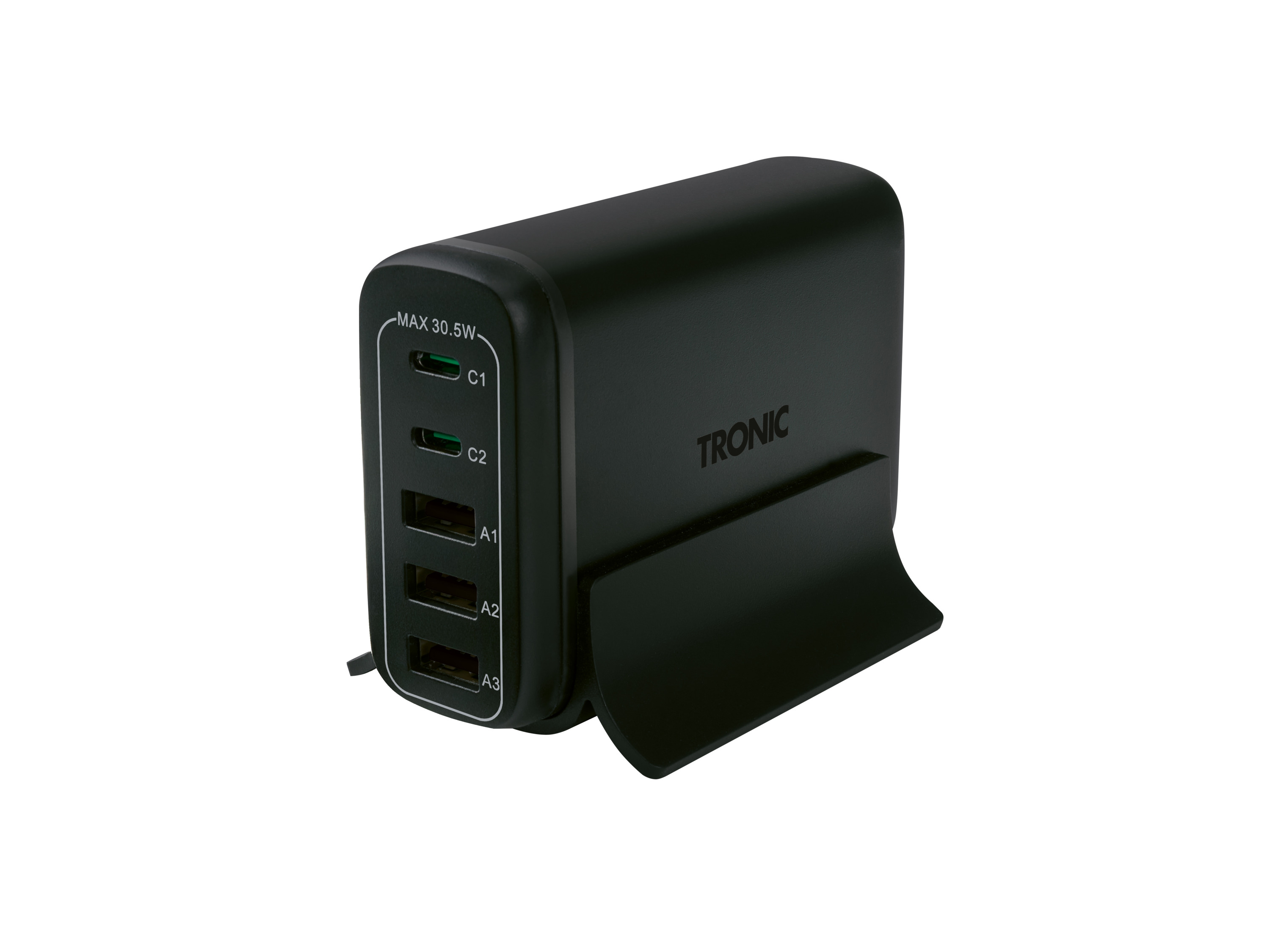 TRONIC USB-laadstation (Zwart) afbeelding