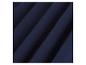 Donkerblauwe geplooide stof.