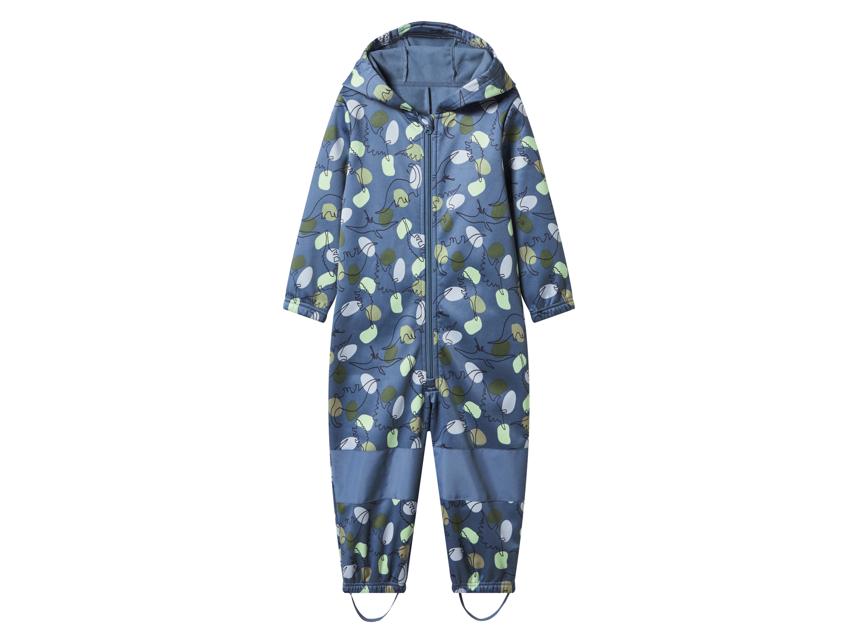 lupilu Kinder softshell regenpak (Blauw/print, 86/92)