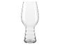 Transparant bierglas, elegant design.