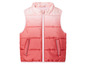 Een roze en rood gegradueerde kinderbodywarmer