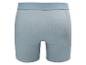 Lichtblauwe herenboxershort, achteraanzicht.