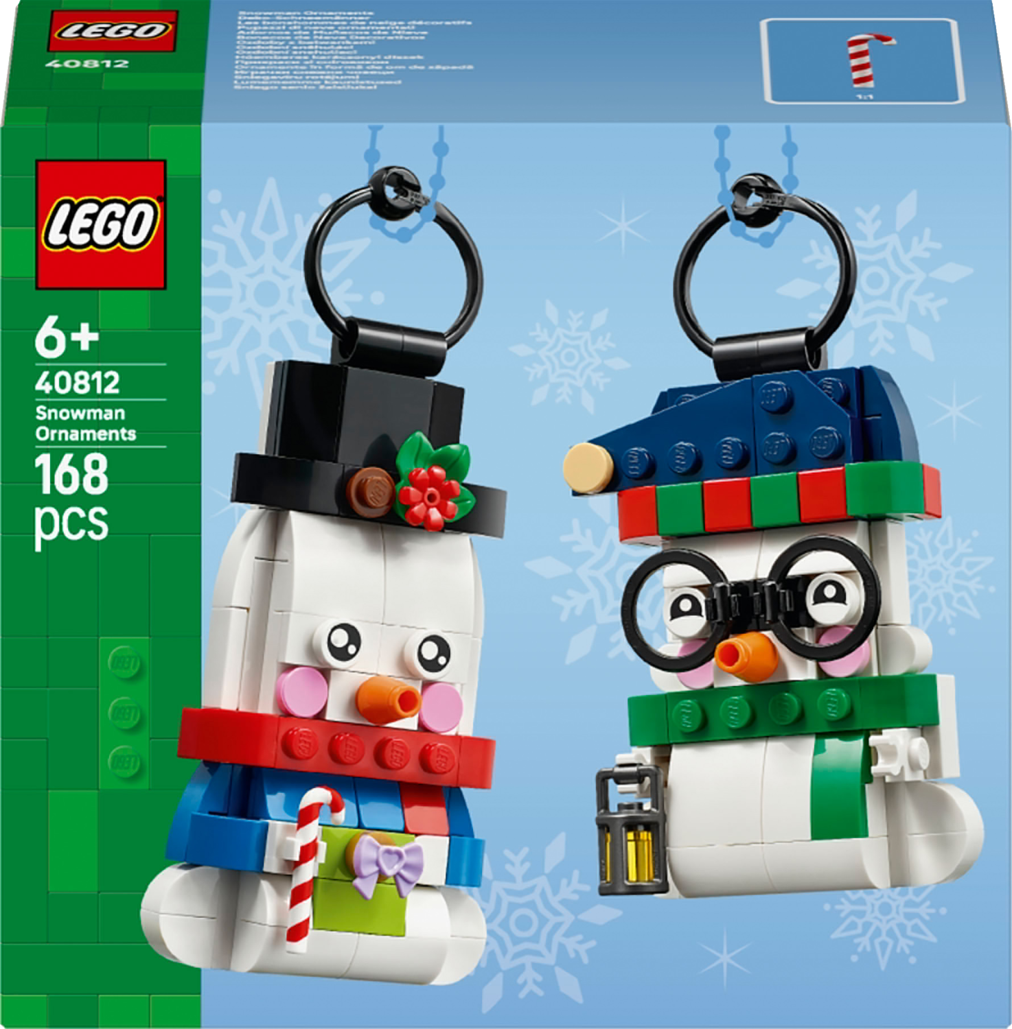 LEGO Sneeuwpopornamenten - 40812