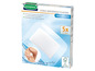 5 waterdichte pleisters van Sensiplast, 8 x 10 cm, voor het afdekken van wonden.