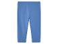 Blauwe leggings voor kinderen.