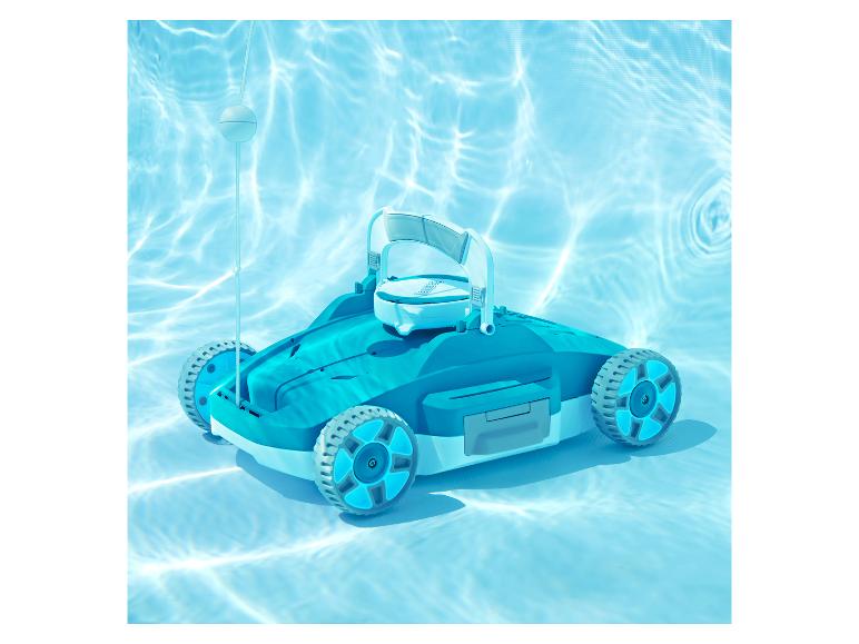 Dolphin zwembadrobot in het water.