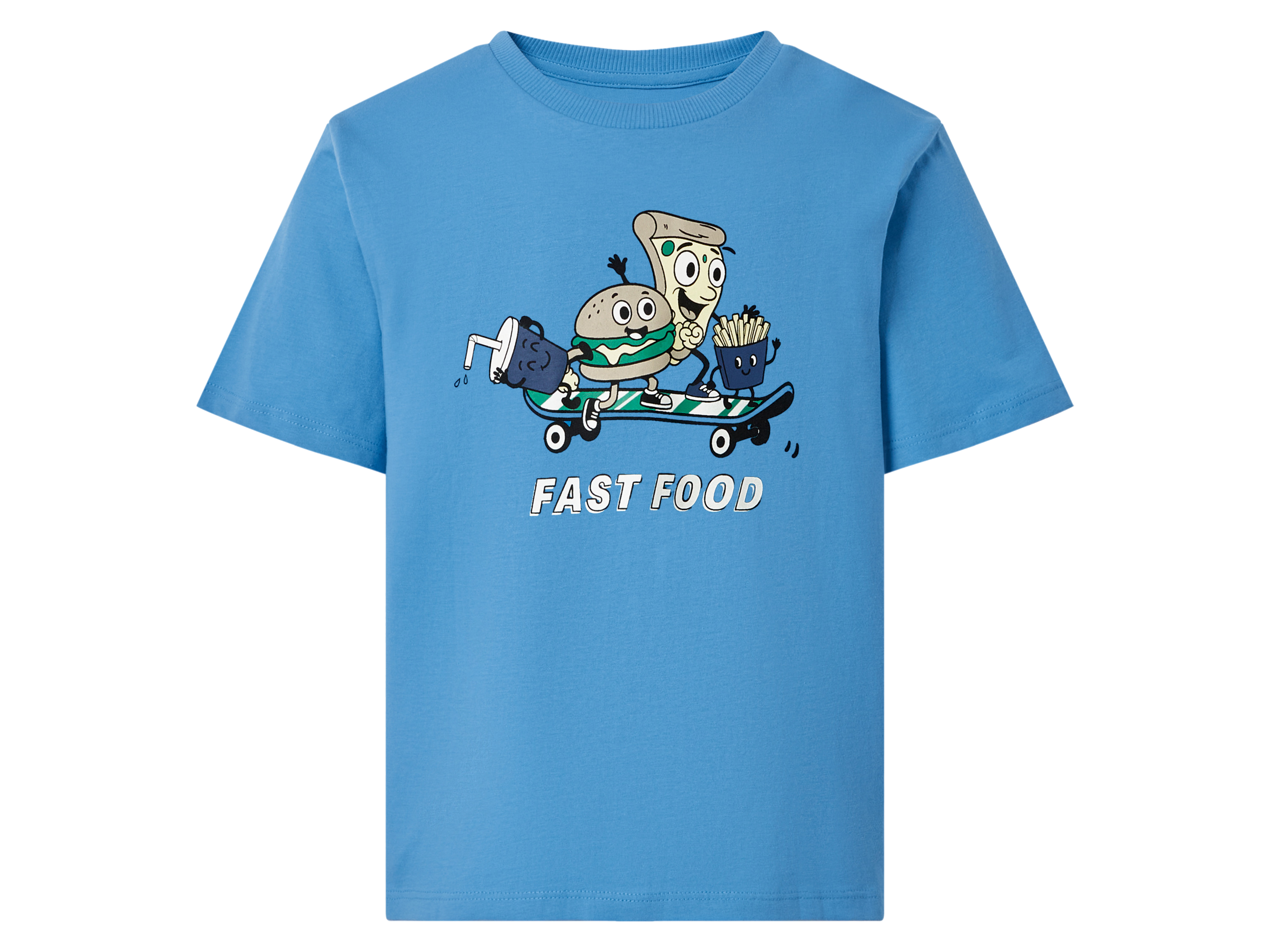 name it Kinder T-shirt (Blauw, 122/128)