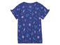 Een blauwe T-shirt met print van Disney's Kleine Zeemeermin.