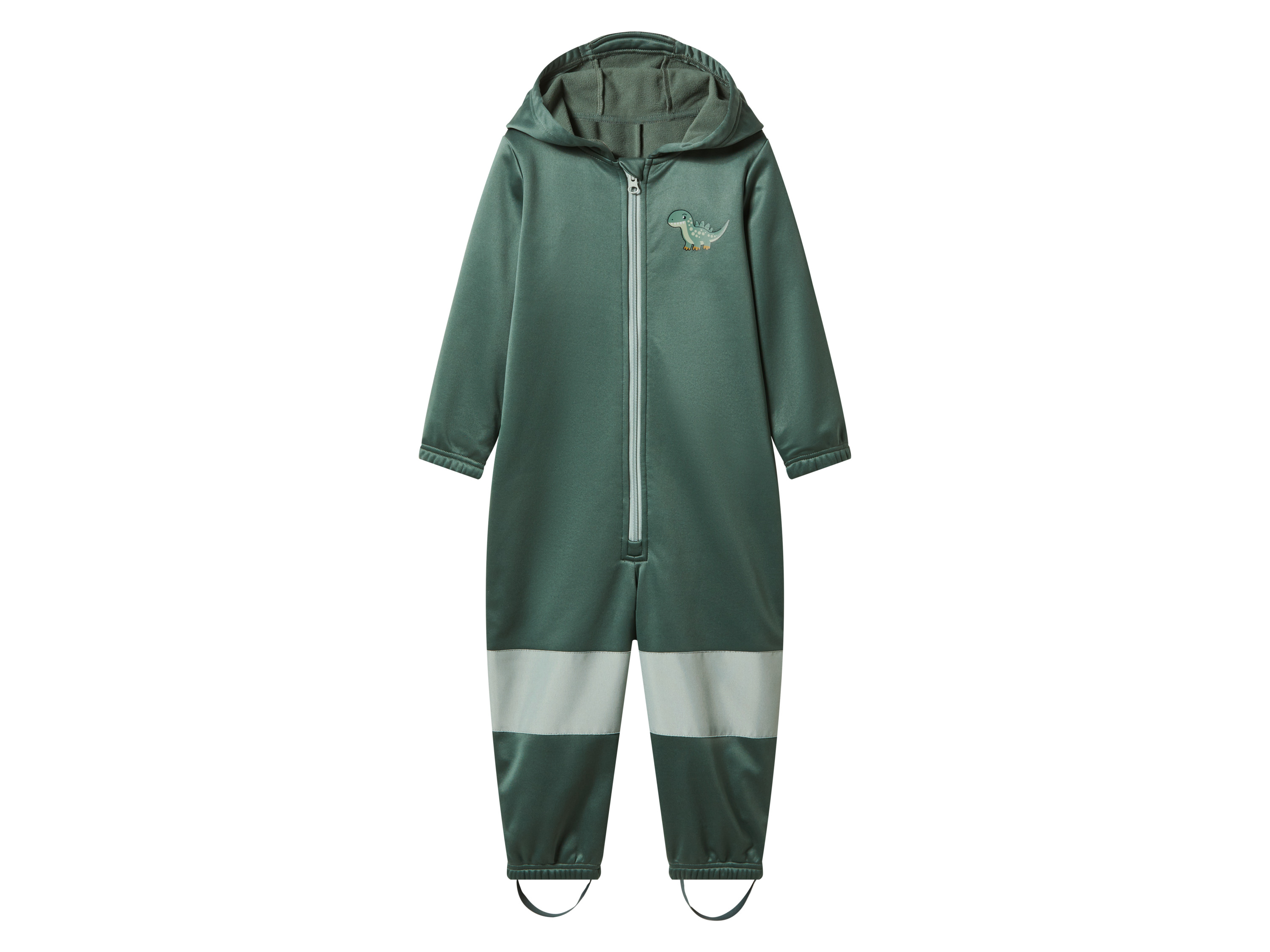lupilu Kinder softshell regenpak (Donkergroen/groen, 110/116)