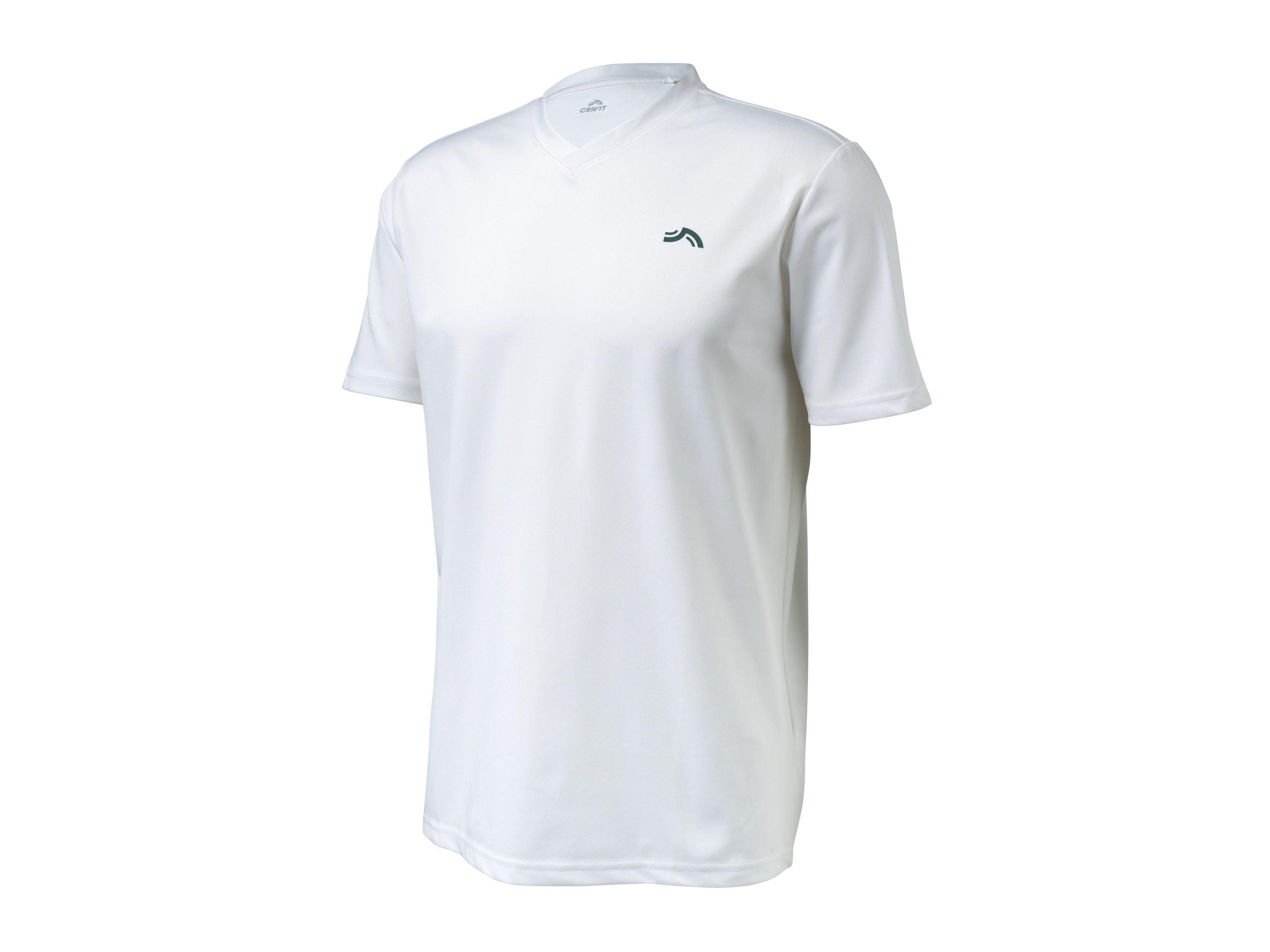 CRIVIT Heren sportshirt (Wit, XL)