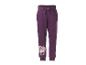 Paarse kinderjoggingbroek met eenhoorn- en regenboogmotief