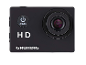 Zwarte Grundig HD actioncamera.
