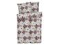 Bloemenprint beddengoedset met kussenslopen.