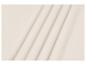 Beige stof met zachte plooien en textuur.