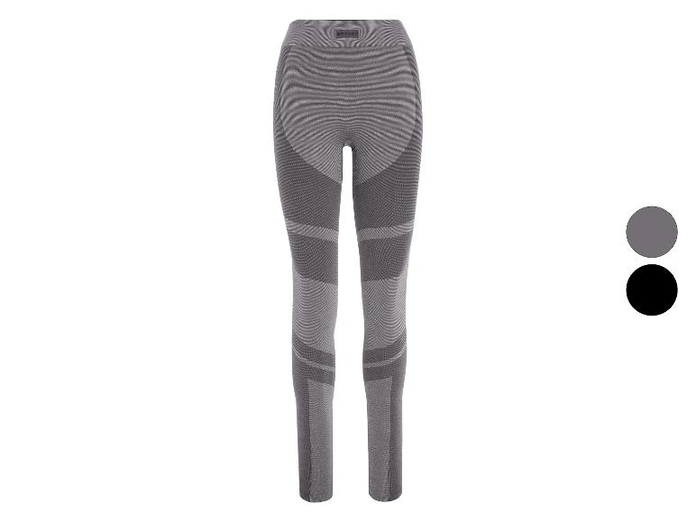 Grijze dameslegging met Spyder-logo en zwarte en grijze kleuropties.