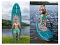 Opblaasbare Hydro-Force paddleboards: man peddelt op het water.